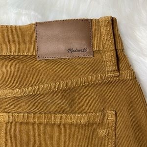 NWT Madewell Corduroy Jeans size 26 NWT Women’s